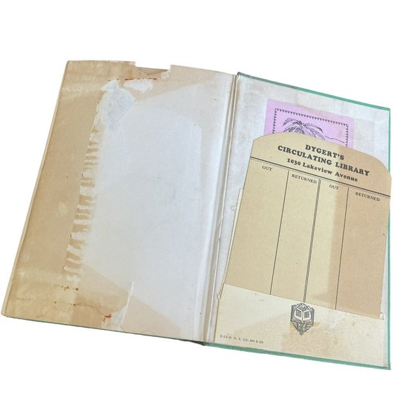 Halfway To Timberline By Ward West 1935 Hardcover Vintage Book Damaged - Picture 11 of 12